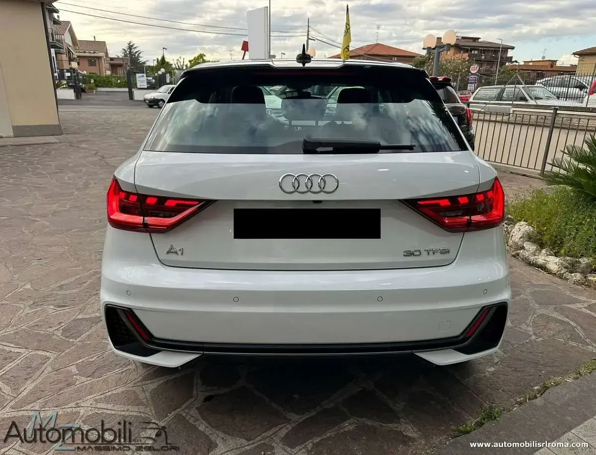 Brugt Audi A1 Sportback S-Line 110 HK (80 kW) 2022 Hvid Hatchback
