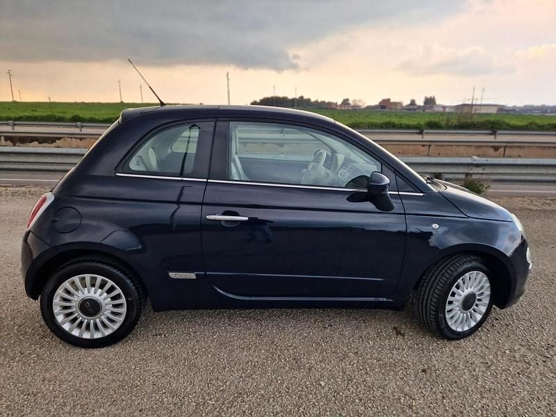Usata Fiat 500 Lounge 95 CV (69 kW) 2013 Blu Berlina