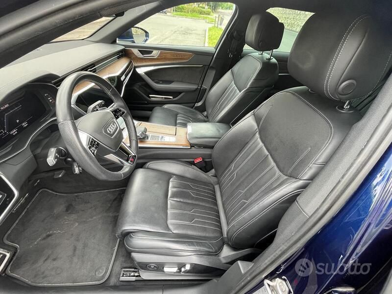 Usata Audi S6 Sport 349 CV (256 kW) 2019 Blu Station wagon