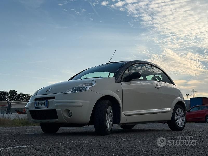 Usata Citroën C3 Pluriel 70 CV (51 kW) 2007 Bianco Cabrio