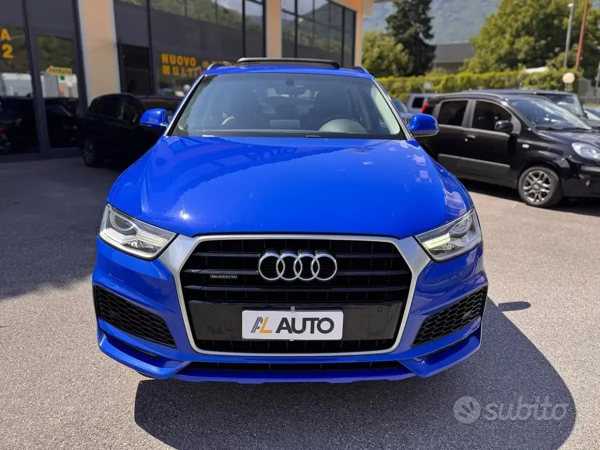 Usata Audi Q3 Sport 184 CV (135 kW) 2017 Blu SUV