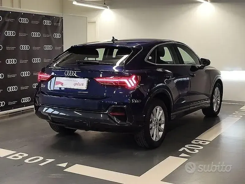 Usata Audi Q3 Business Plus 150 CV (110 kW) 2021 Blu SUV