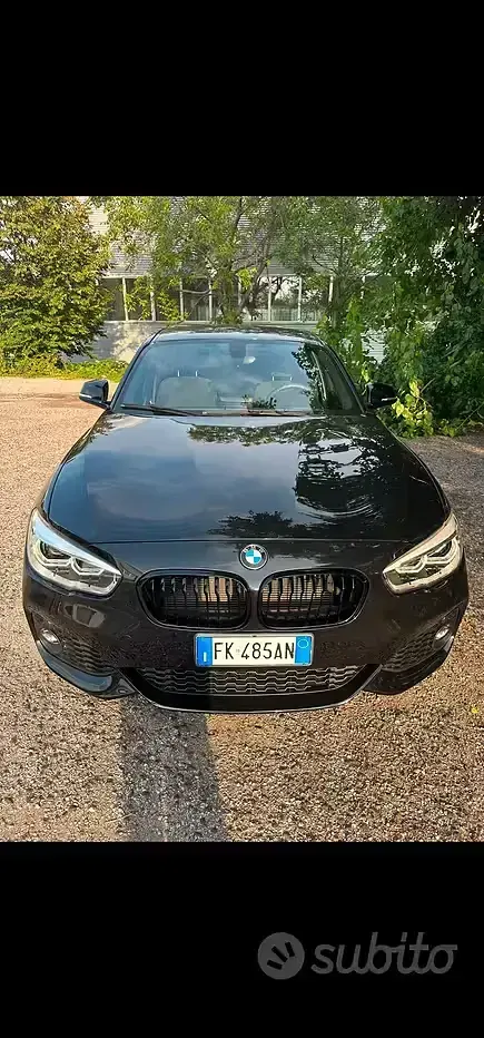 Usata BMW 116 M Sport 116 CV (85 kW) 2017 Nero Utilitaria