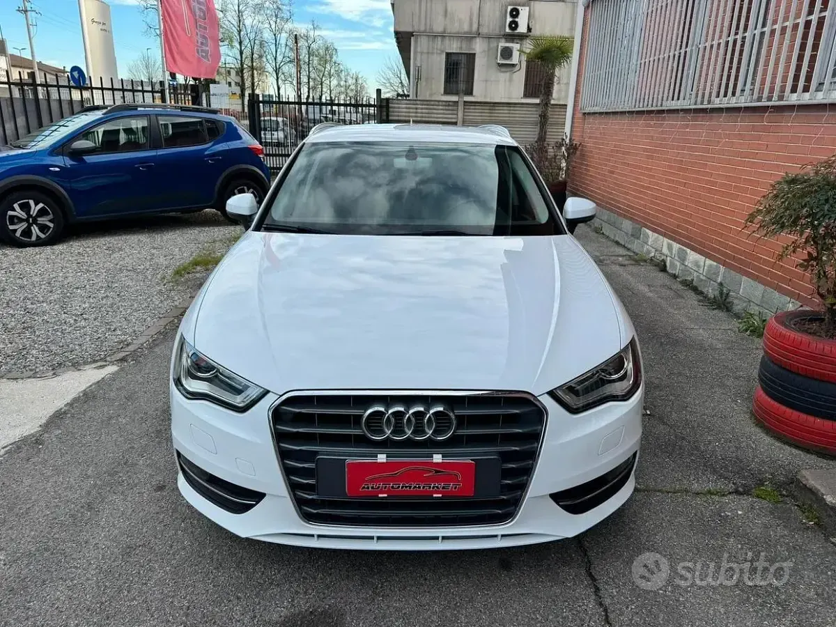 Usata Audi A3 Sport 110 CV (80 kW) 2016 Bianco Berlina
