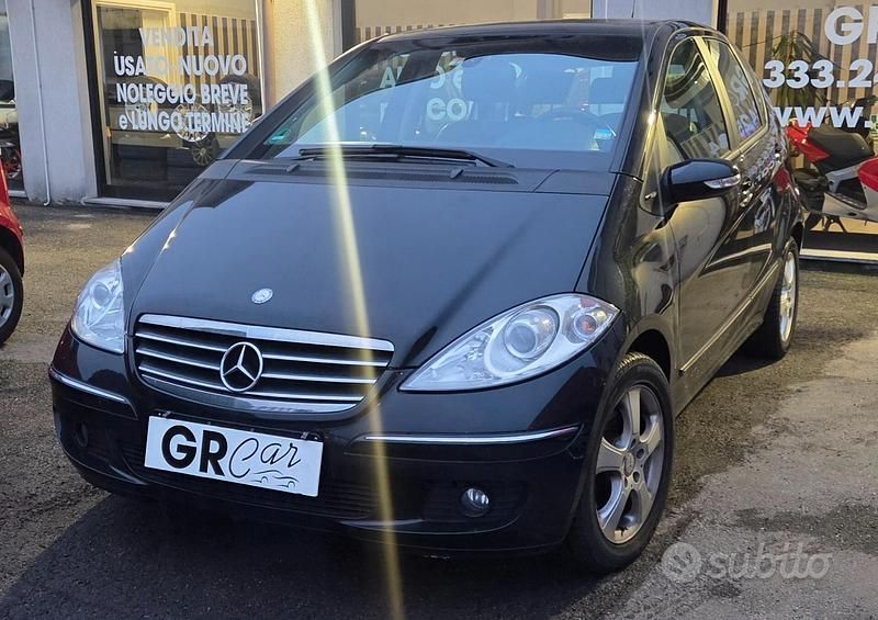 Usata Mercedes A150 Avantgarde 95 CV (69 kW) 2008 Nero Berlina