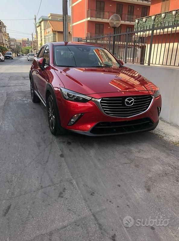 Usata Mazda CX-3 Exceed 105 CV (77 kW) 2017 Rosso SUV