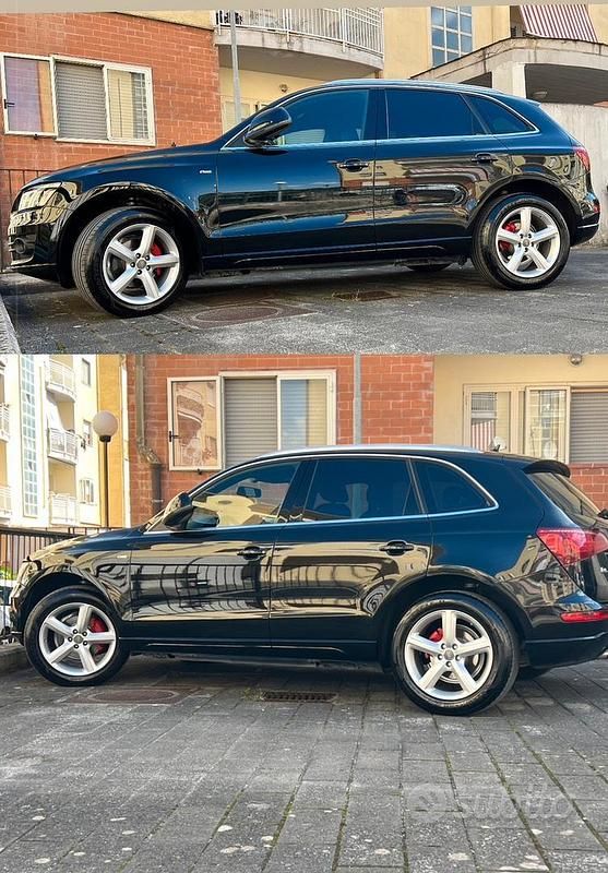 Nero Usata 2009 Audi Q5 Ambiente SUV | 7500 € (Buon prezzo) - Immagine 1/4
