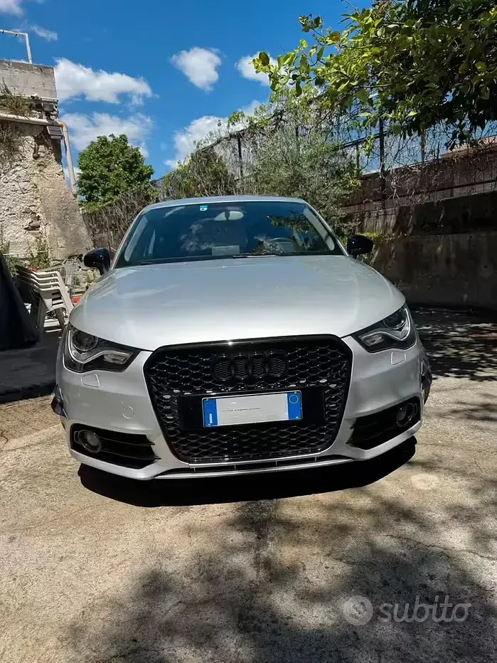 Usata Audi A1 S-Line 105 CV (77 kW) 2012 Grigio Utilitaria