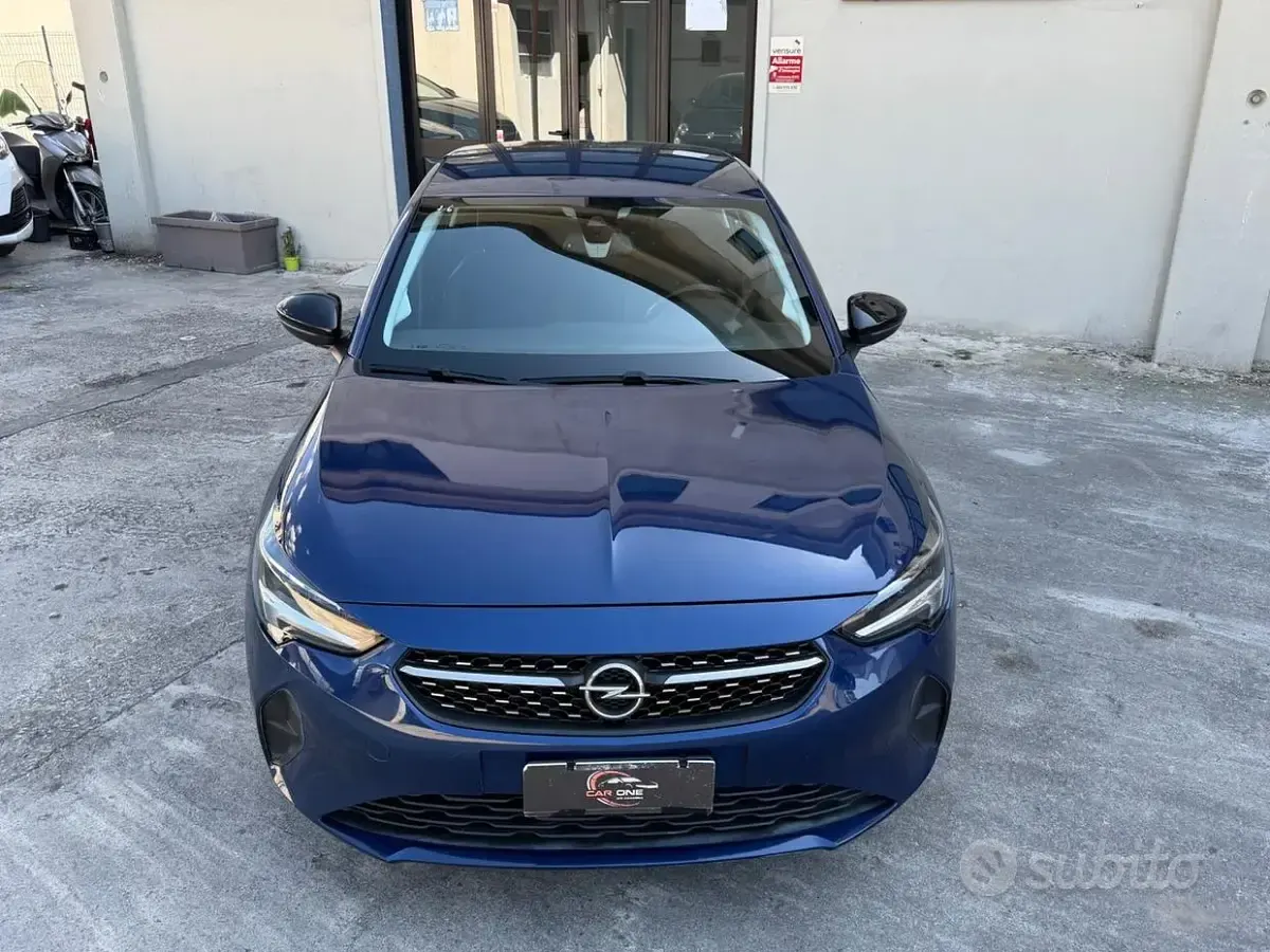 Usata Opel Corsa 101 CV (74 kW) 2021 Blu Utilitaria