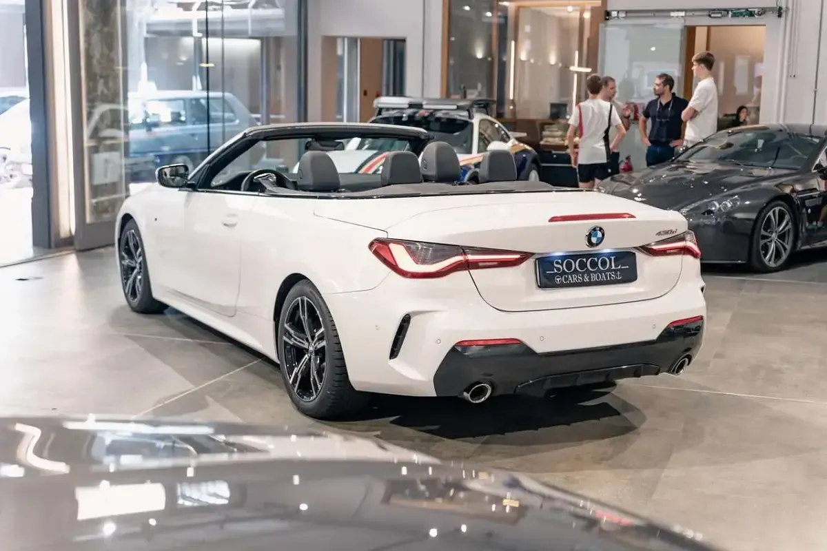 Usata BMW 430 Cabriolet M Sport 286 CV (210 kW) 2022 Bianco Cabrio