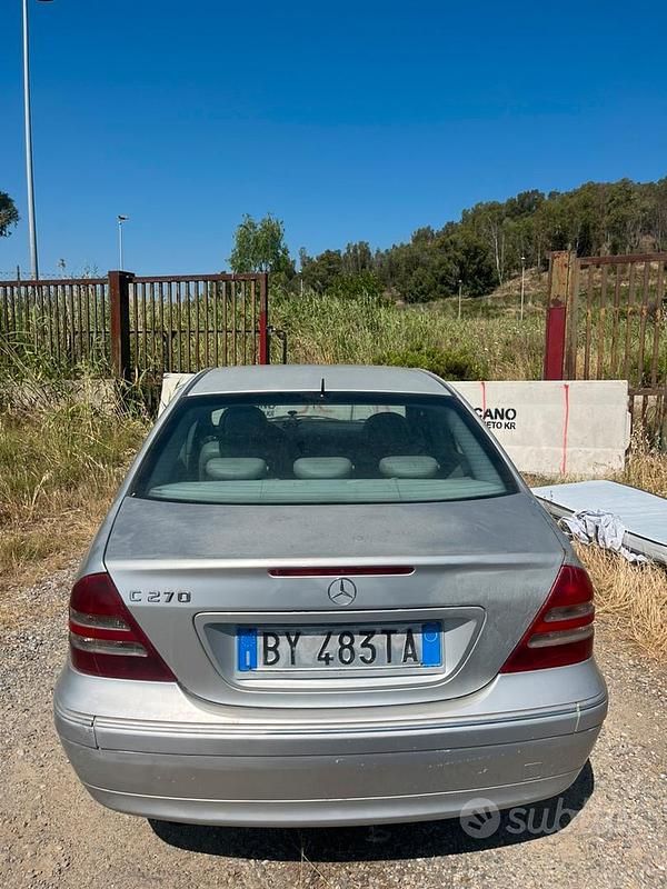 Usata Mercedes C270 2000 Grigio Berlina