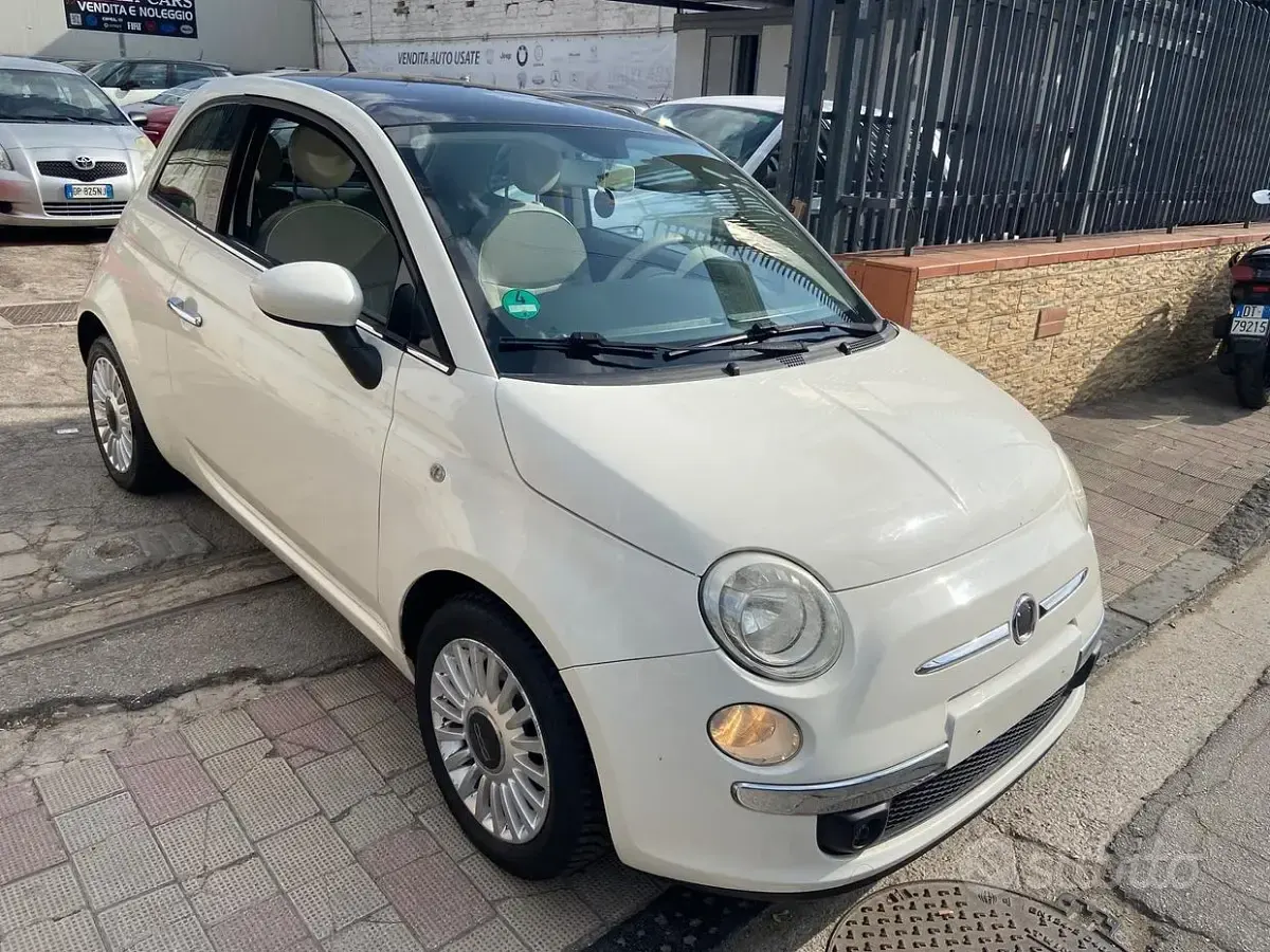 Usata Fiat 500 Lounge 69 CV (50 kW) 2009 Other Cabrio
