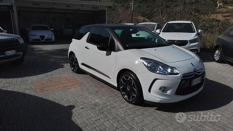 Usata Citroën DS3 Chic 82 CV (60 kW) 2013 Bianco Coupé