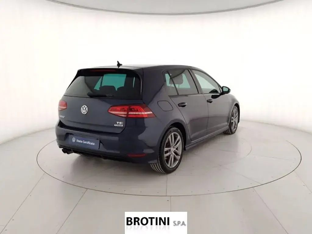 Usata VW Golf VII Highline 125 CV (91 kW) 2017 Blu metallizzato Berlina