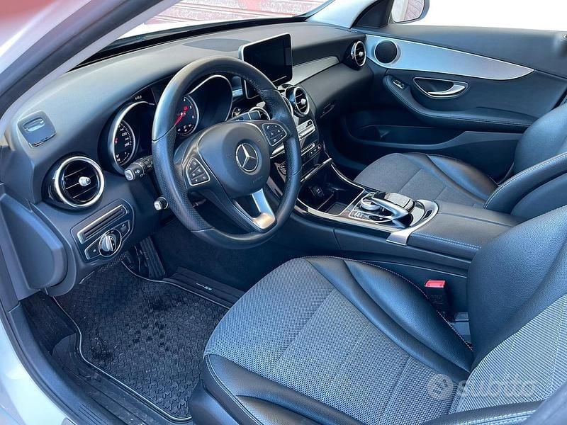 Usata Mercedes C220 170 CV (125 kW) 2017 Bianco Station wagon