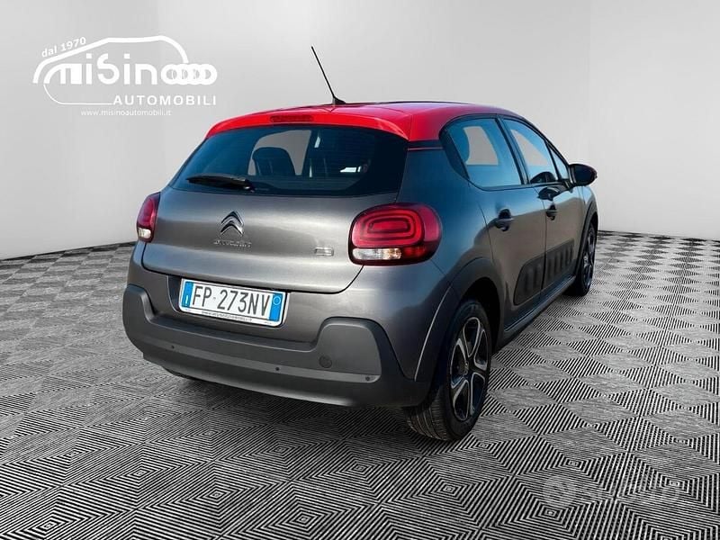 Usata Citroën C3 Shine 75 CV (55 kW) 2018 Grigio Utilitaria
