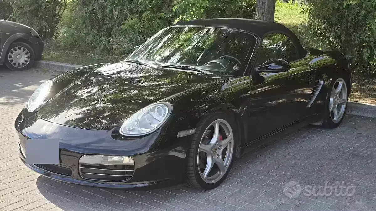 Usata Porsche Boxster S 280 CV (205 kW) 2006 Nero Cabrio