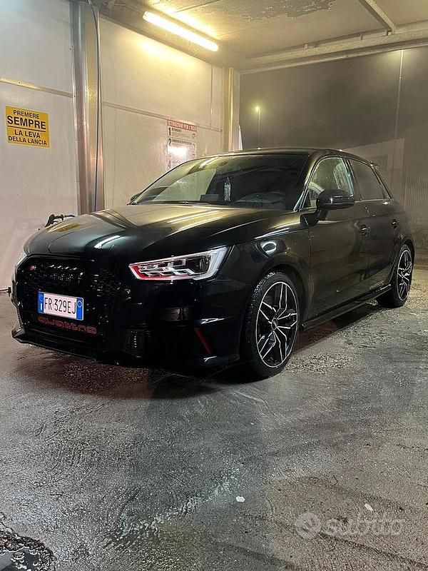 Usata Audi S1 Ambiente 231 CV (169 kW) 2018 Nero Utilitaria