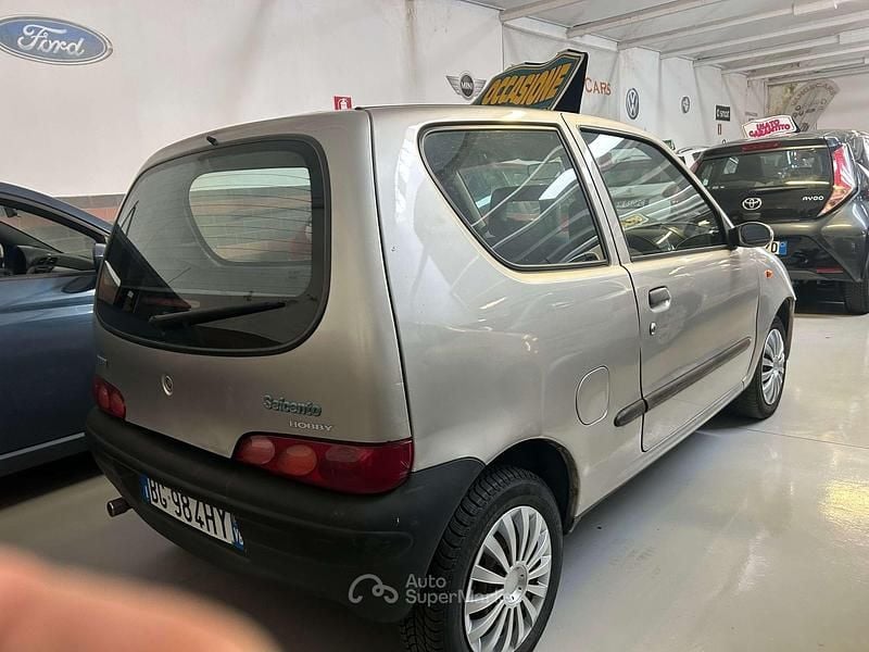 Usata Fiat Seicento 54 CV (39 kW) 2000 Blu/azzurro Utilitaria