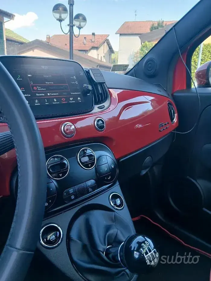 Usata Fiat 500 Red 69 CV (50 kW) 2024 Rosso Utilitaria