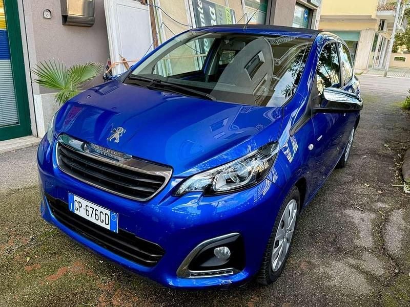 Usata Peugeot 108 Style 72 CV (52 kW) 2020 Blu/azzurro Cabrio