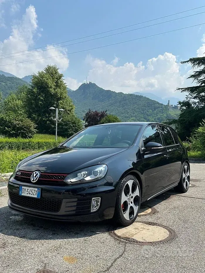 Usata VW Golf VI GTI 210 CV (154 kW) 2009 Nero Utilitaria