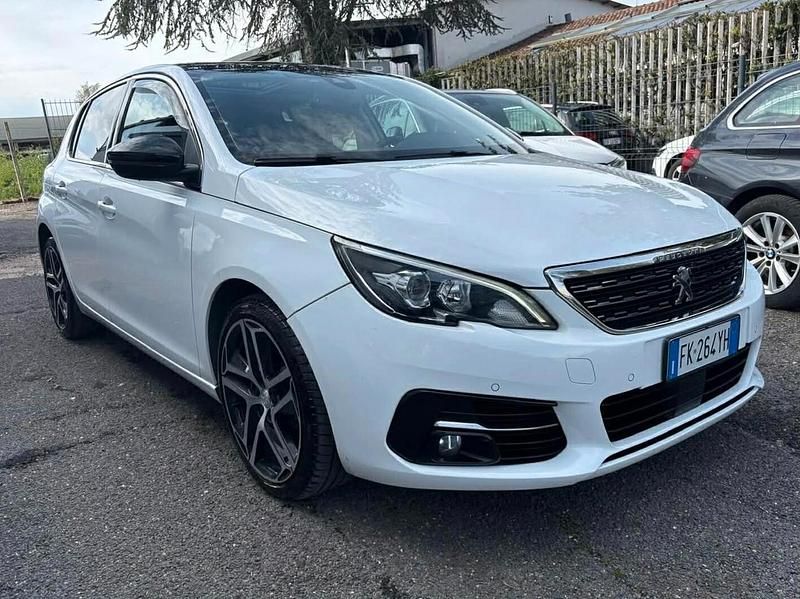 Usata Peugeot 308 Allure 120 CV (88 kW) 2017 Bianco Berlina