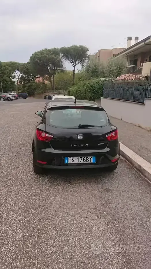 Usata Seat Ibiza 82 CV (60 kW) 2013 Nero Berlina