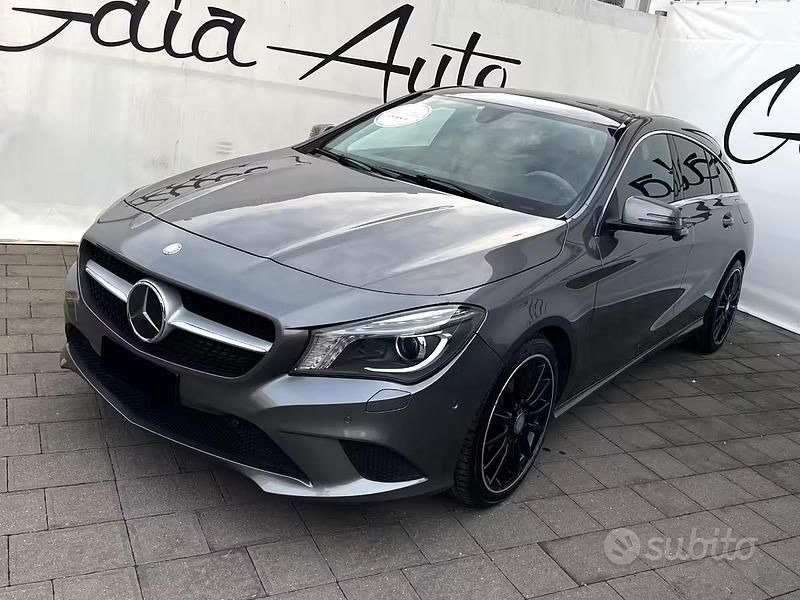 Usata Mercedes CLA200 Shooting Brake Night 136 CV (100 kW) 2016 Grigio Station wagon