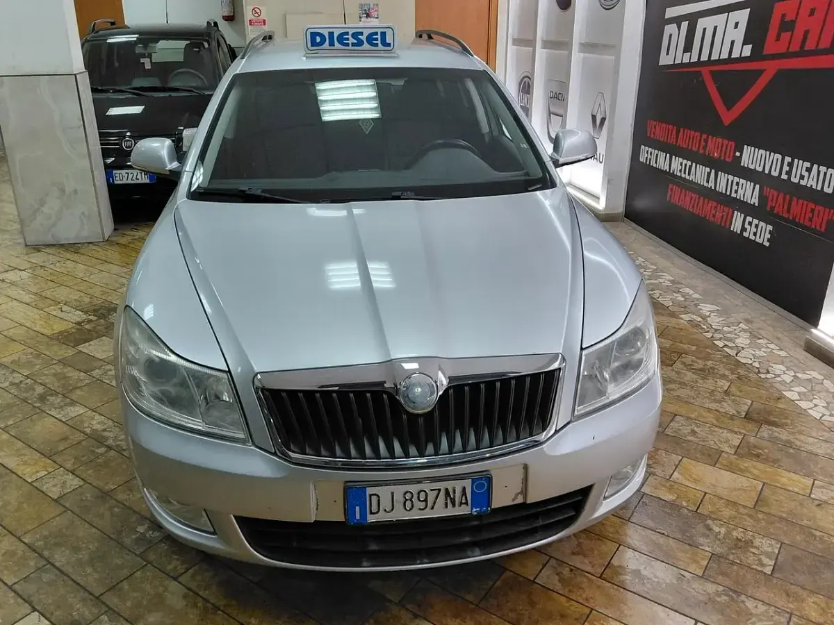 Begagnad Skoda Octavia 105 HK (77 kW) 2008 Silver Kombi