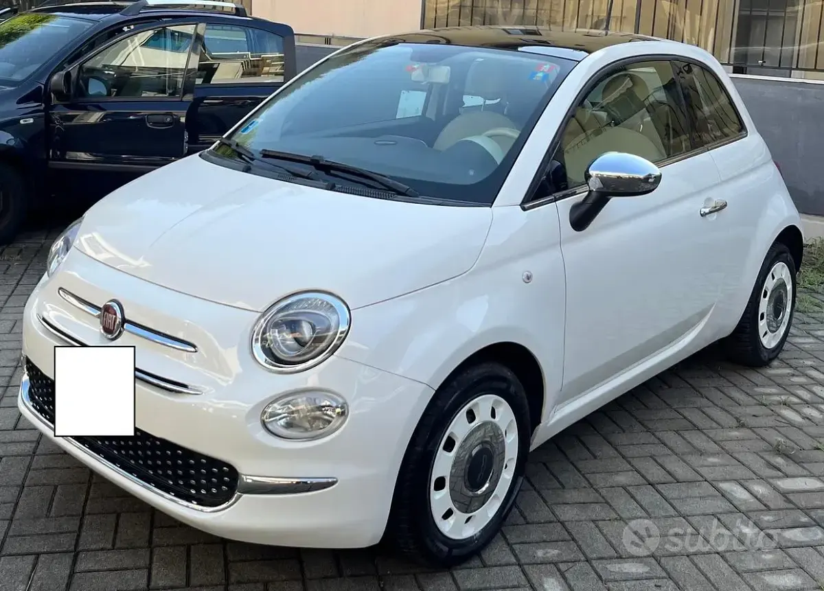 Usata Fiat 500 Lounge 69 CV (50 kW) 2017 Bianco Berlina