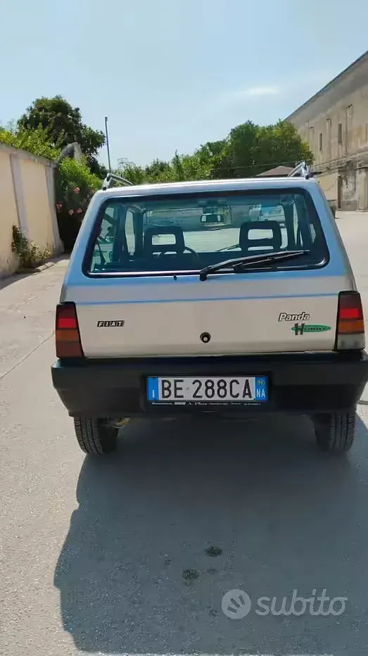 Usata Fiat Panda 39 CV (28 kW) 1999 Grigio Berlina
