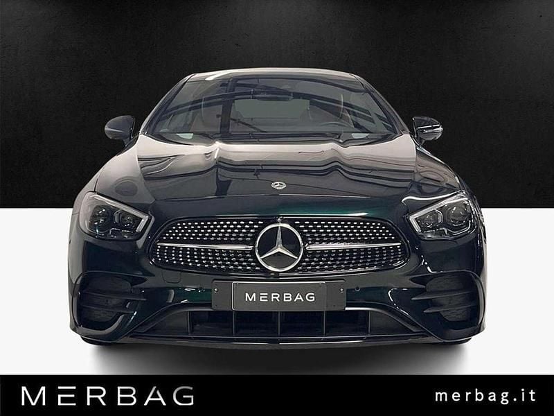 Usata Mercedes E220 Premium 194 CV (142 kW) 2022 Verde Coupé
