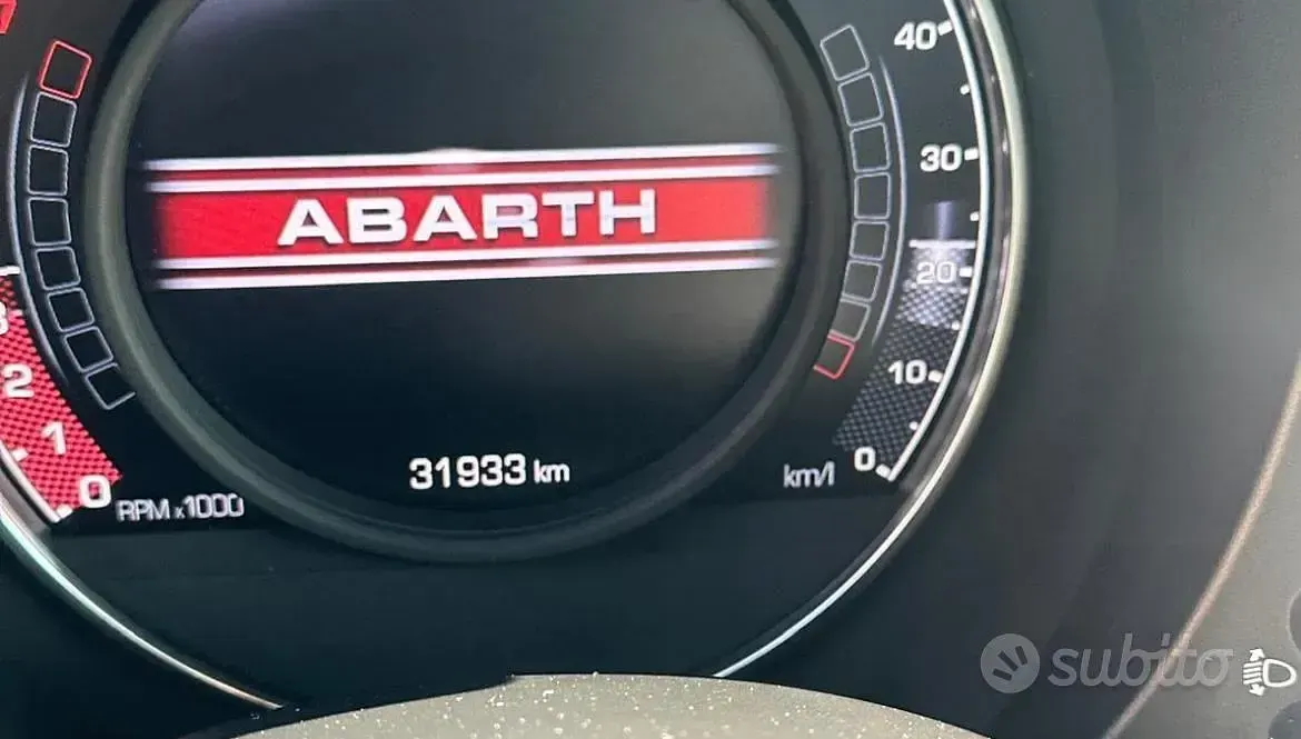 Usata Abarth 595 145 CV (106 kW) 2017 Bianco Cabrio