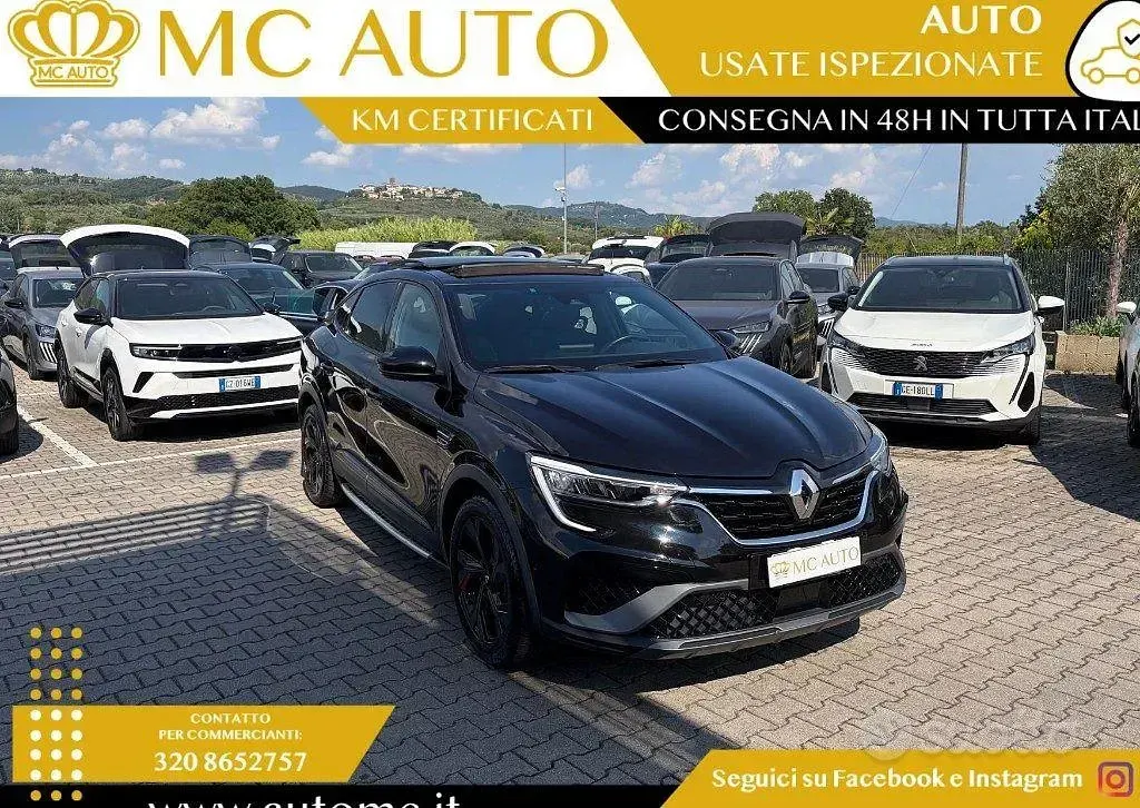 Usata Renault Arkana R.S. 94 CV (69 kW) 2022 Nero SUV