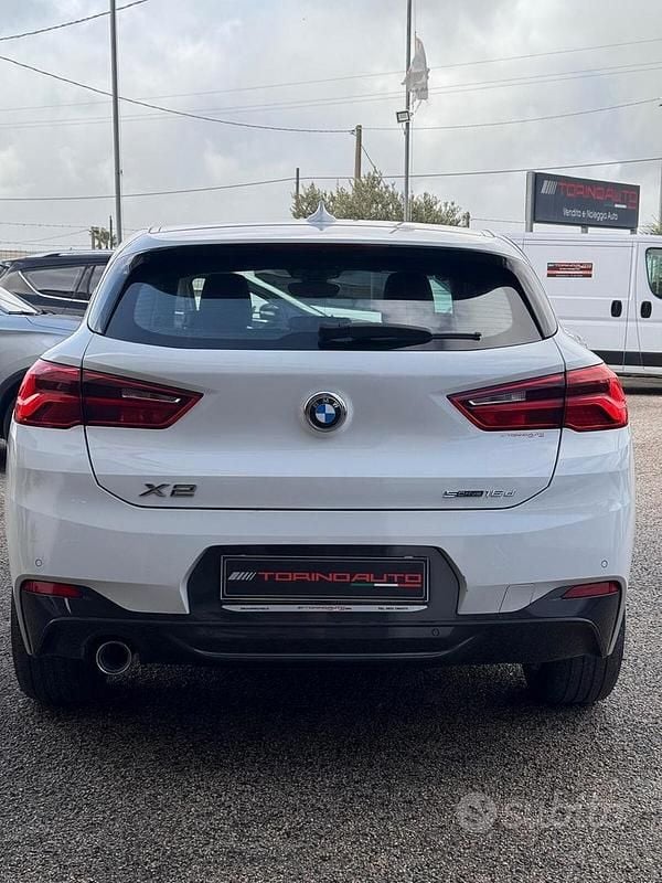 Usata BMW X2 M Sport 115 CV (84 kW) 2019 Bianco SUV