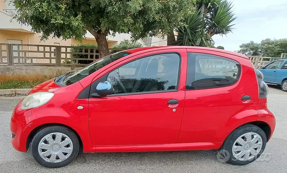 Usata Citroën C1 68 CV (50 kW) 2009 Rosso Utilitaria