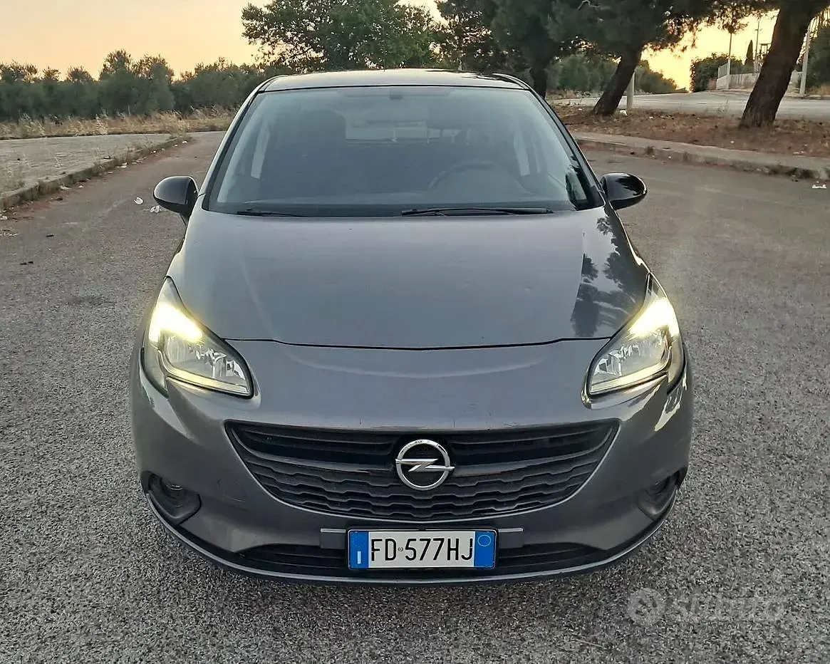 Usata Opel Corsa 75 CV (55 kW) 2016 Grigio Utilitaria
