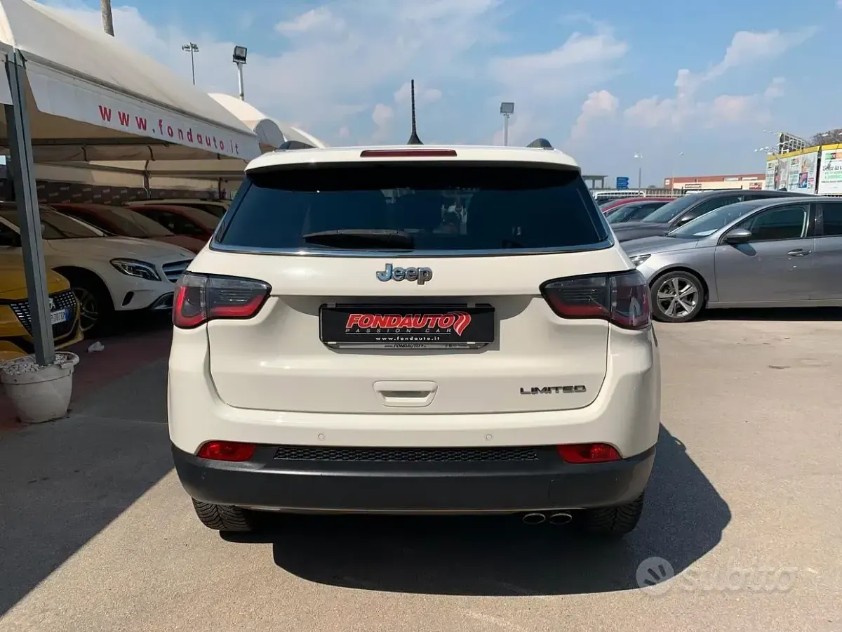 Usata Jeep Compass Limited 120 CV (88 kW) 2018 Bianco SUV