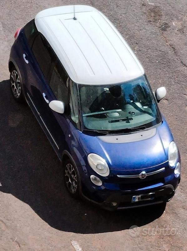 Usata Fiat 500L Trekking 2015 Blu Monovolume