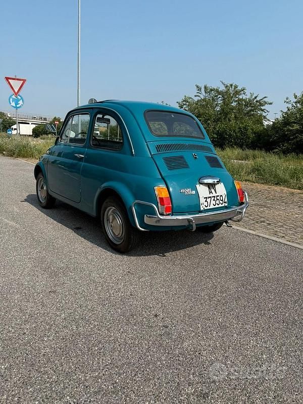 Usata Fiat 500 1970 Blu Utilitaria