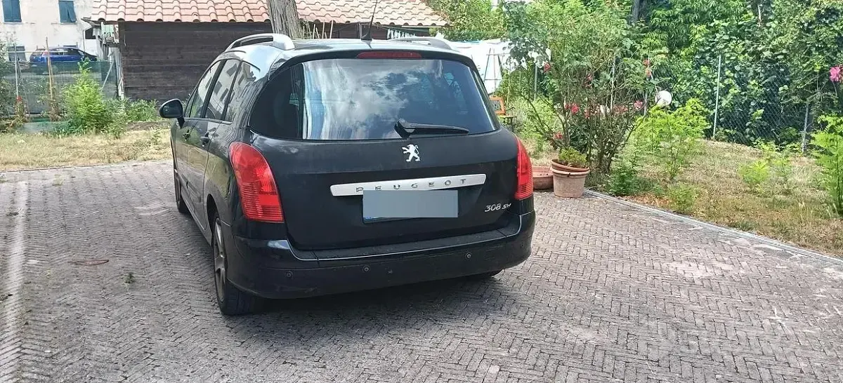 Usata Peugeot 308 SW 109 CV (80 kW) 2009 Nero Station wagon