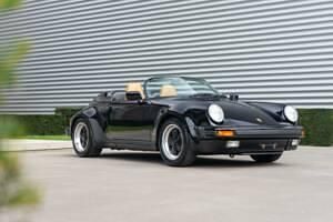Usata Porsche 911 217 CV (159 kW) 1989 Nero Cabrio