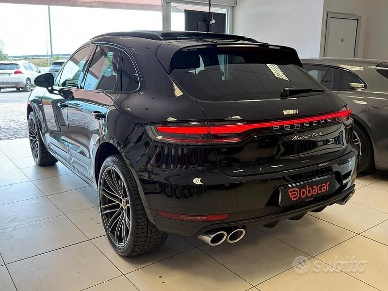 Usata Porsche Macan Turbo 441 CV (324 kW) 2019 Nero SUV