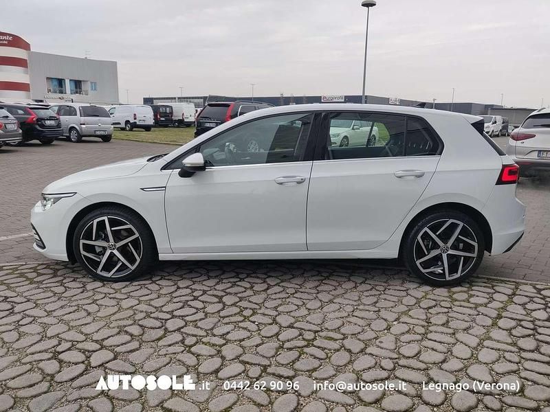 Usata VW Golf VII Style 150 CV (110 kW) 2020 Bianco Berlina
