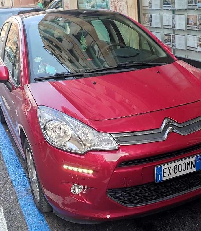 Rosso Usata 2015 Citroën C3 Exclusive Tre volumi | 5599 € (Ottimo prezzo) - Immagine 1/4