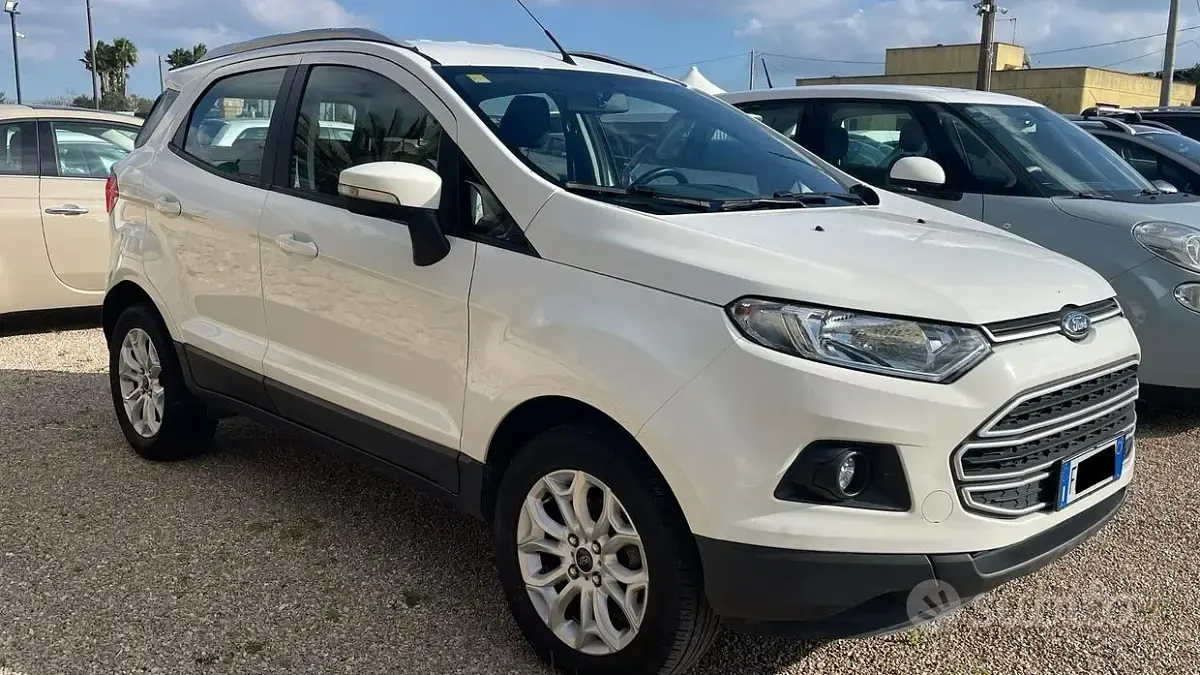 Usata Ford Ecosport Titanium 95 CV (69 kW) 2017 Bianco SUV