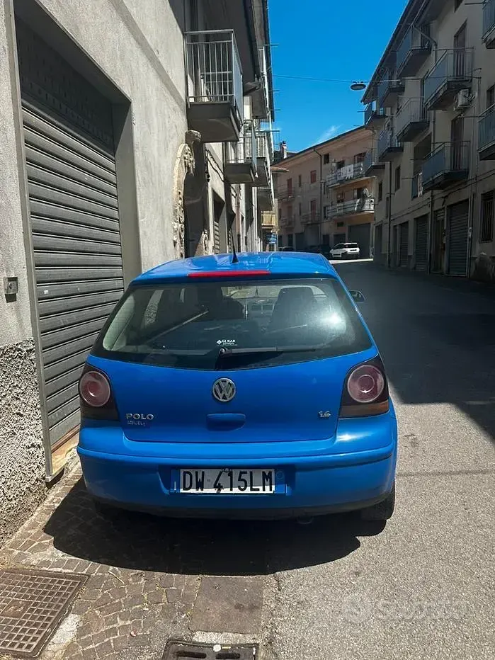 Usata VW Polo 80 CV (58 kW) 2009 Bluazzurro Utilitaria