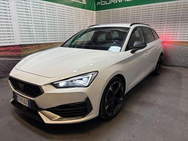 Usata Cupra Leon 150 CV (110 kW) 2024 Bianco Station wagon