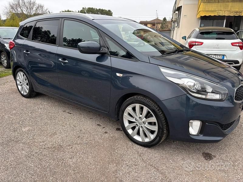 Usata Kia Carens 115 CV (84 kW) 2016 Nero Monovolume
